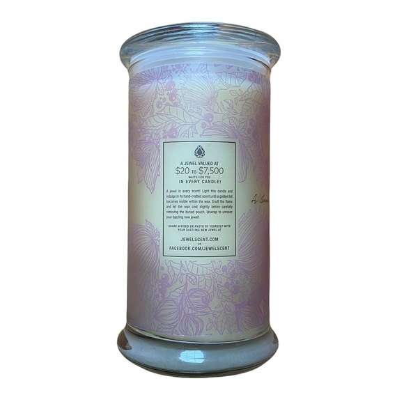 JewelScent Calm Lavender Natural Soy Blend Candle Size 7 Ring – New - Picture 2 of 4